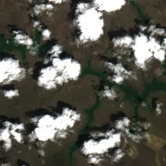 Después — Puerto Carreño (Sentinel-2, 2026-10-15)