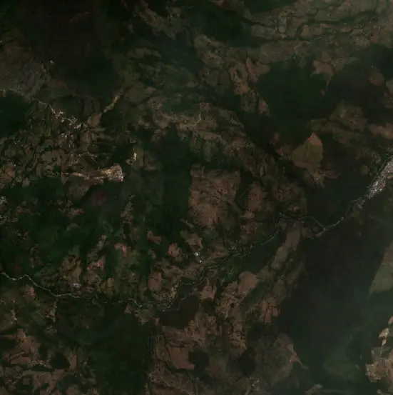 Antes — Santiago (Sentinel-2, 2026-08-10)