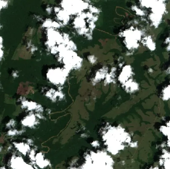 After — San Vicente del Caguán (Sentinel-2, 2026-10-13)