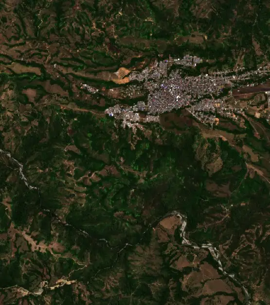 Antes — Chaparral (Sentinel-2, 2026-08-10)