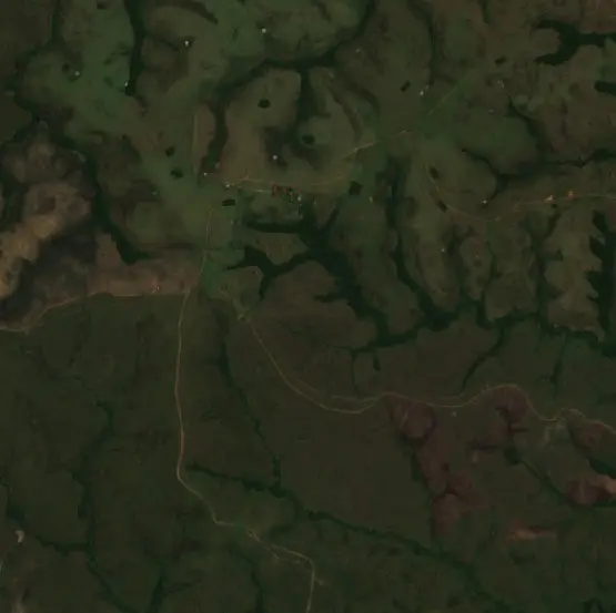 Before — Puerto Gaitán (Sentinel-2, 2026-08-12)