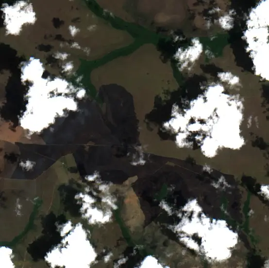 After — La Primavera (Sentinel-2, 2026-09-30)