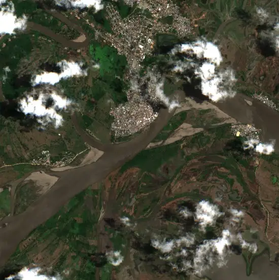 Antes — El Peñón (Sentinel-2, 2026-08-25)