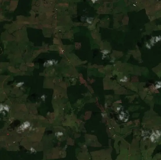 Antes — San Vicente del Caguán (Sentinel-2, 2026-09-24)