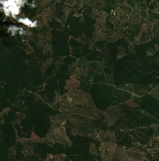 Before — San Estanislao (Sentinel-2, 2026-08-08)