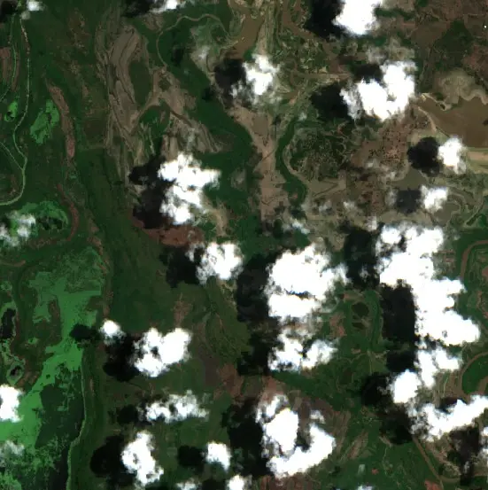 Antes — Puerto Wilches (Sentinel-2, 2026-08-25)