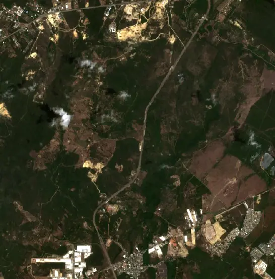 Después — Puerto Colombia (Sentinel-2, 2026-09-09)