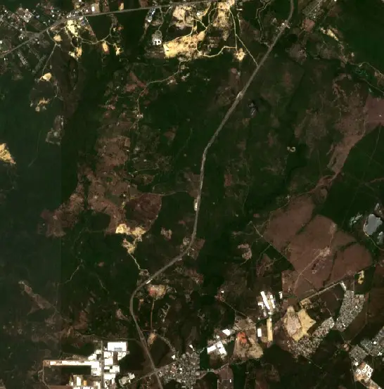 Antes — Puerto Colombia (Sentinel-2, 2026-08-20)