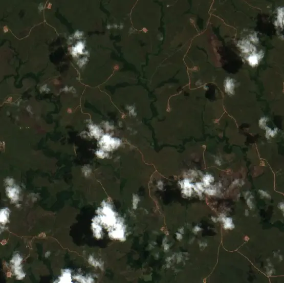 Antes — Puerto Gaitán (Sentinel-2, 2026-08-12)