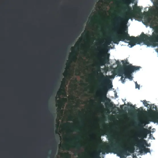 After — Matalagi (Sentinel-2, 2026-10-09)