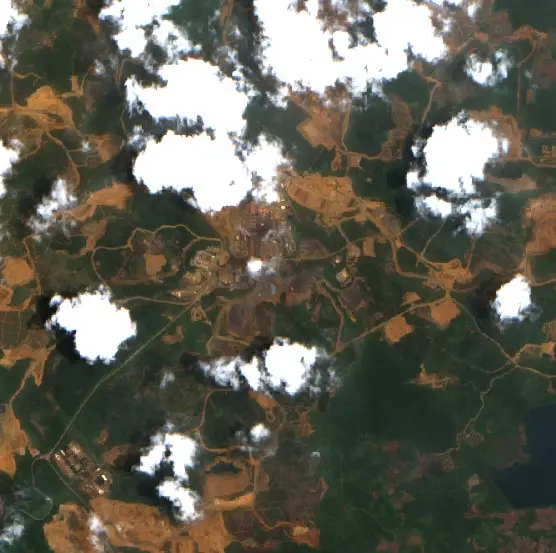 After — Wawondula (Sentinel-2, 2026-10-07)