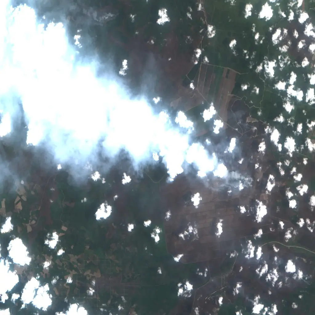 After — Cengal (Sentinel-2, 2026-10-13)
