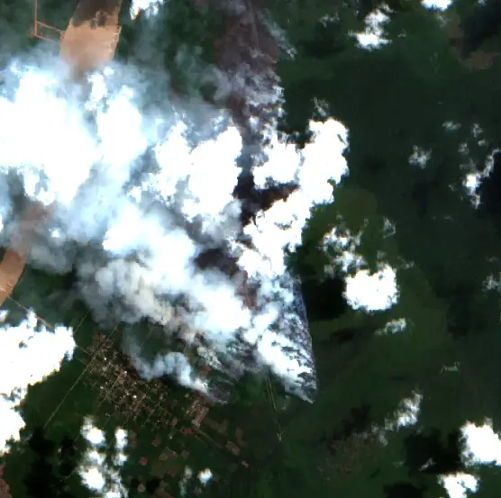 After — Katingan (Sentinel-2, 2026-09-14)