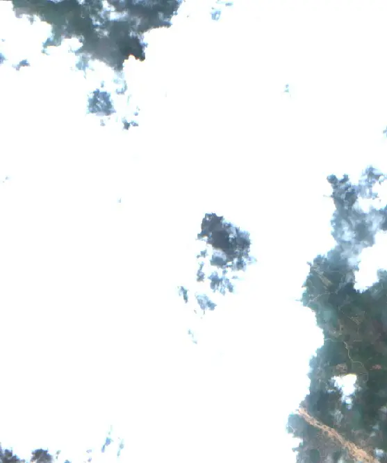 After — Kutai Timur (Sentinel-2, 2026-09-08)