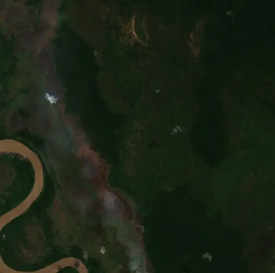 Before — Katingan (Sentinel-2, 2026-08-10)