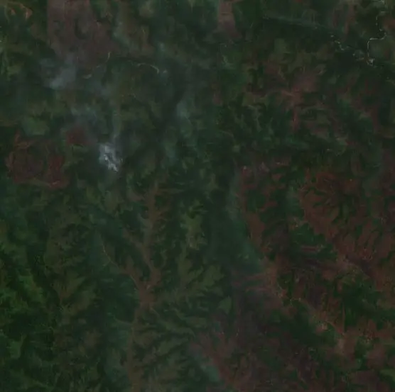 After — Buru (Sentinel-2, 2026-09-13)