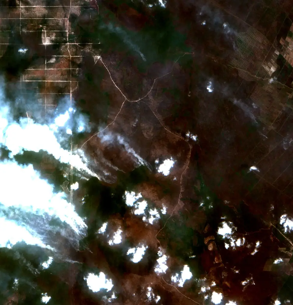 After — Kotawaringin Timur (Sentinel-2, 2026-10-14)
