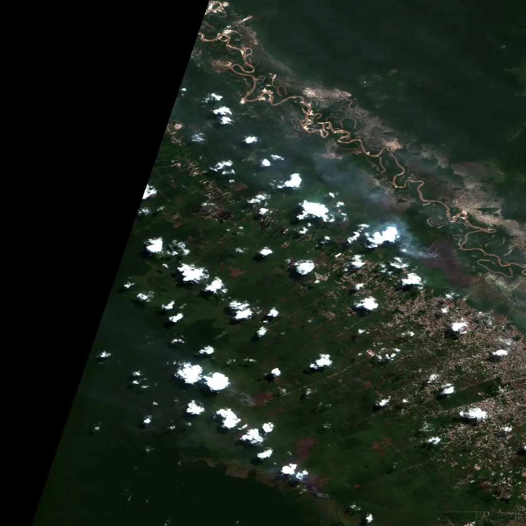 Before — Palangka Raya (Sentinel-2, 2026-08-12)