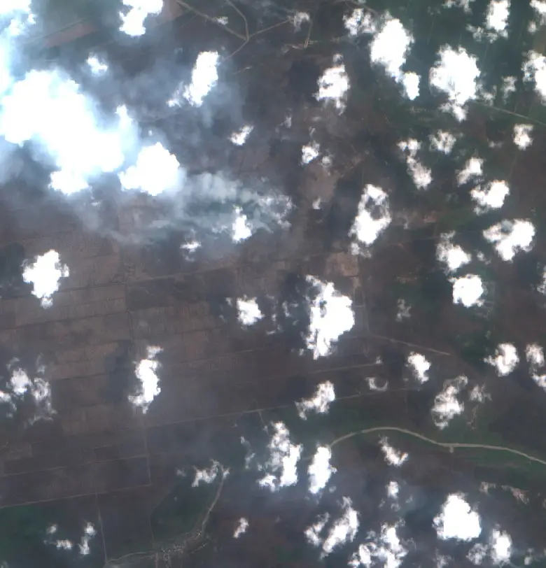 After — Cengal (Sentinel-2, 2026-10-13)