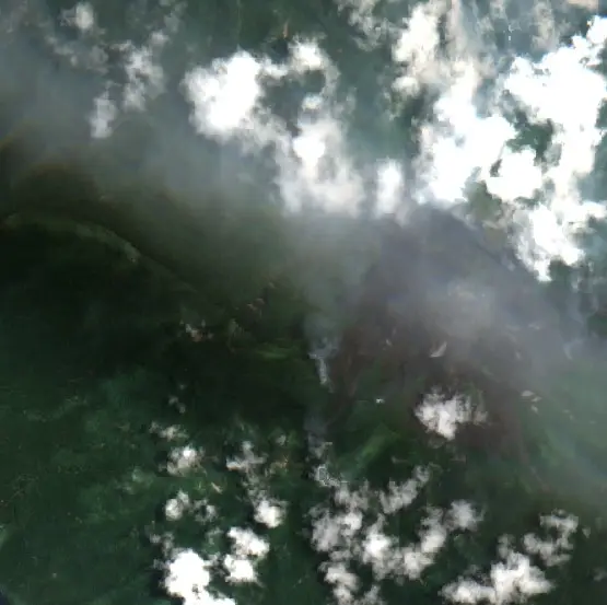 After — Kepulauan Sangihe (Sentinel-2, 2026-09-09)