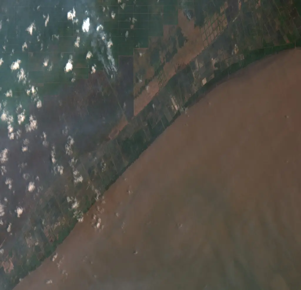 After — Pulang Pisau (Sentinel-2, 2026-10-08)