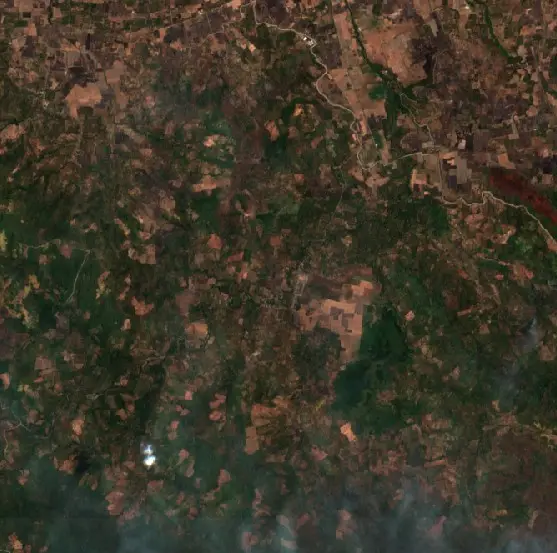After — Bolaang Mongondow Utara (Sentinel-2, 2026-09-12)