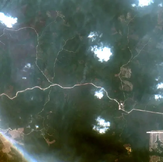 After — Kutai Kartanegara (Sentinel-2, 2026-10-06)