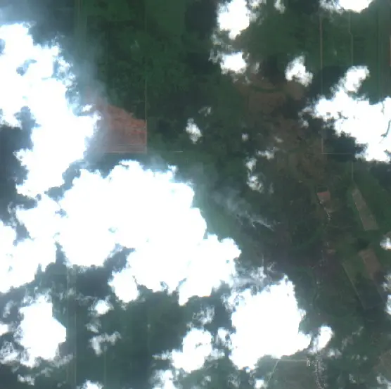 After — Tulung Selapan (Sentinel-2, 2026-09-23)