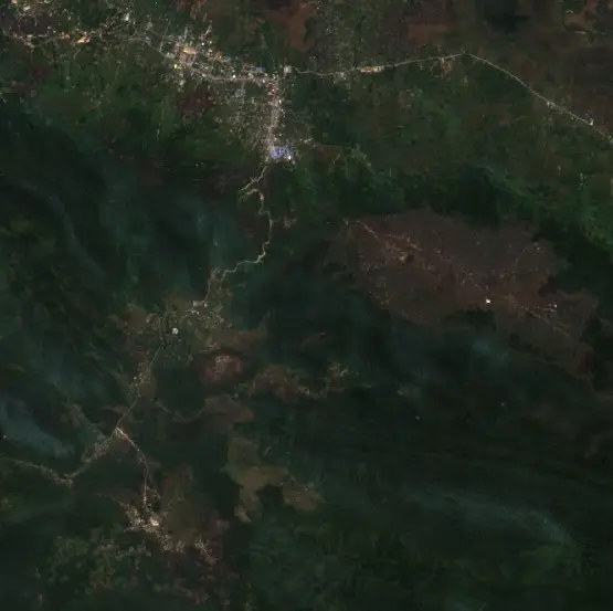 Before — Enarotali (Sentinel-2, 2026-08-25)