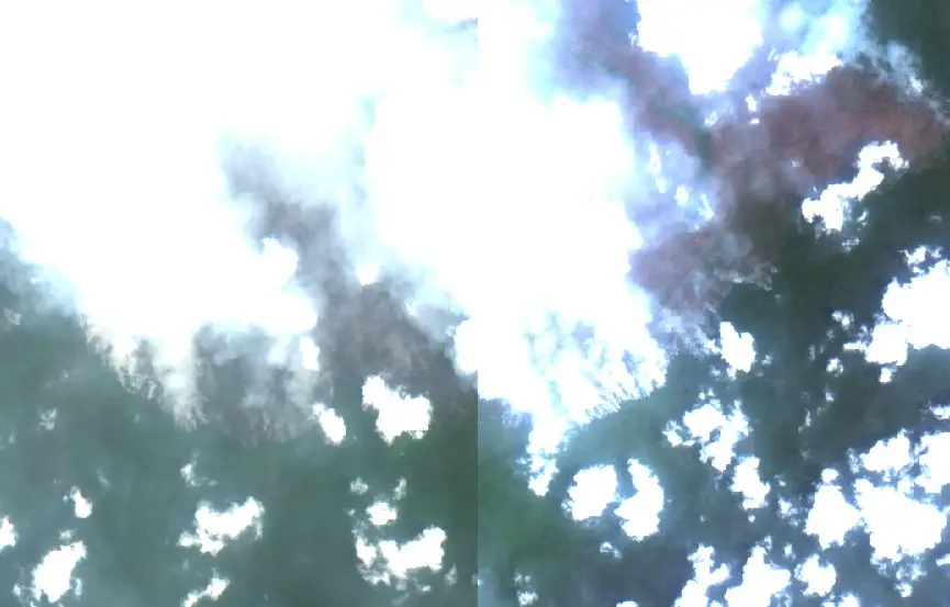 After — Kumpeh (Sentinel-2, 2026-10-08)