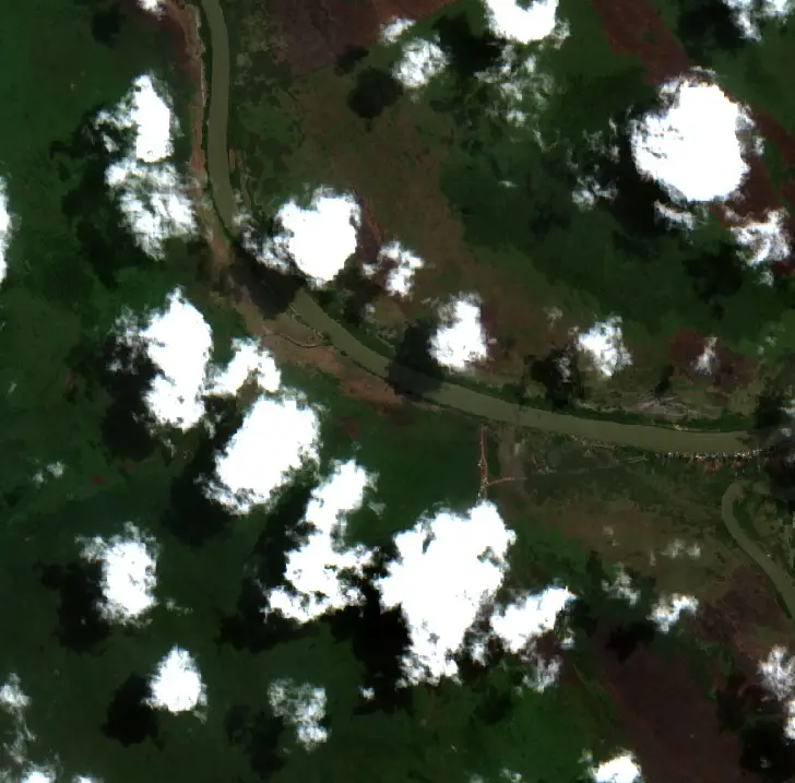 Before — Seruyan (Sentinel-2, 2026-08-20)