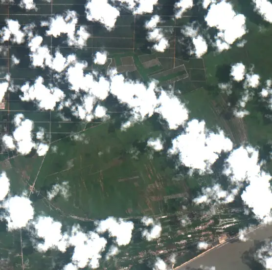 Before — Kuala Pembuang (Sentinel-2, 2026-09-19)
