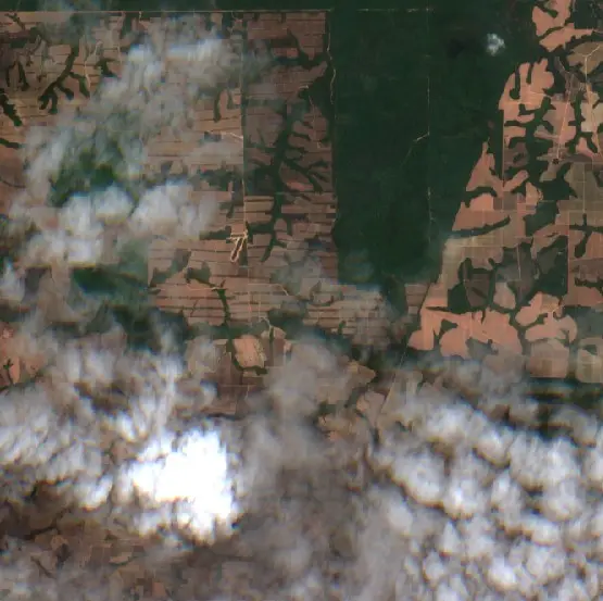After — Way Kanan (Sentinel-2, 2026-09-23)
