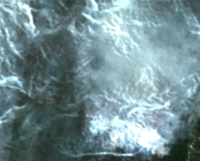 Before — Kaimana (Sentinel-2, 2026-08-25)