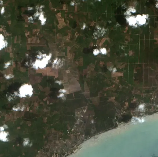 After — Tanah Bumbu (Sentinel-2, 2026-10-08)