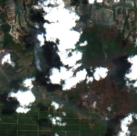 After — Paser (Sentinel-2, 2026-09-11)