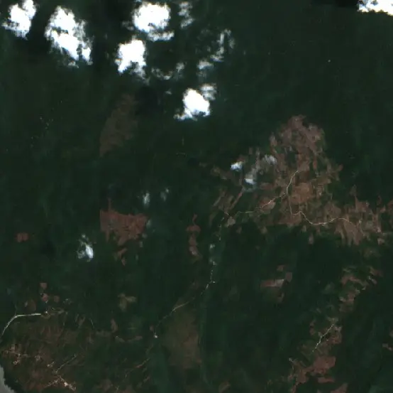 After — Buton (Sentinel-2, 2026-10-09)