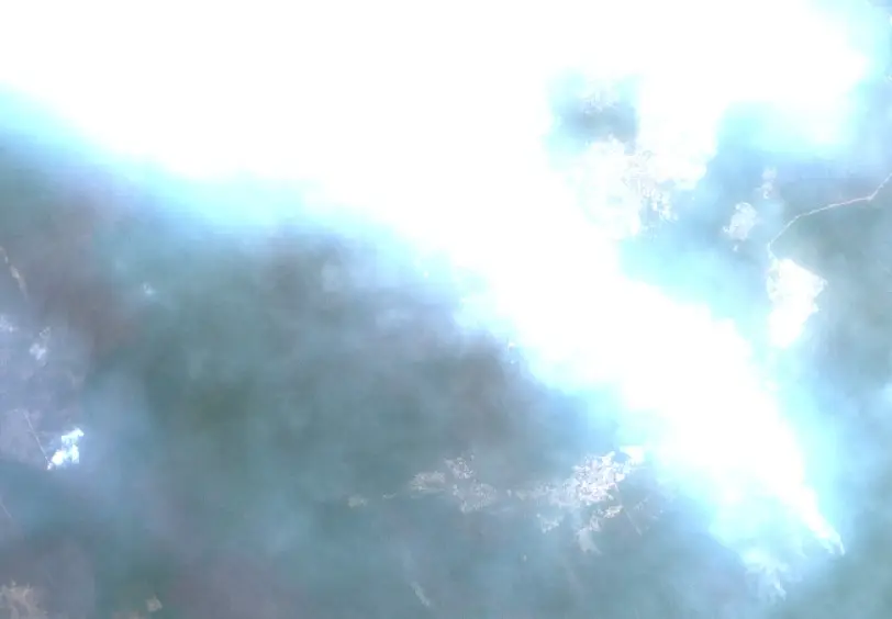 After — Kotawaringin Barat (Sentinel-2, 2026-10-14)