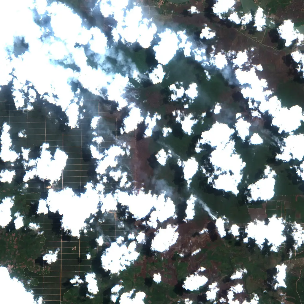 After — Gelumbang (Sentinel-2, 2026-09-13)