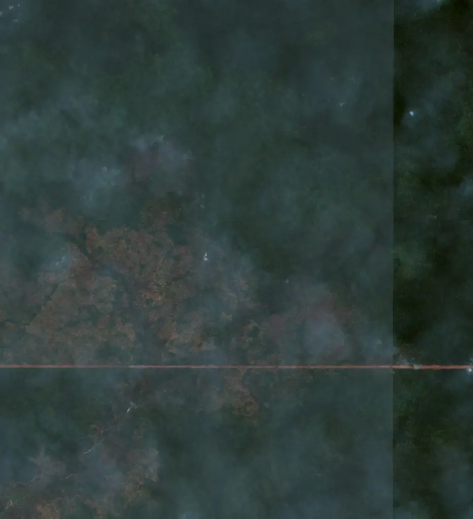 After — Merauke (Sentinel-2, 2026-10-06)