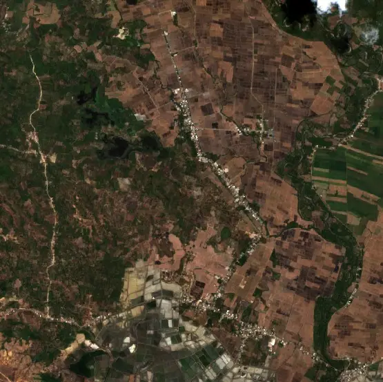 After — Bombana (Sentinel-2, 2026-09-22)