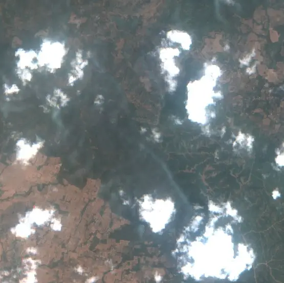 After — Maiwa (Sentinel-2, 2026-10-15)
