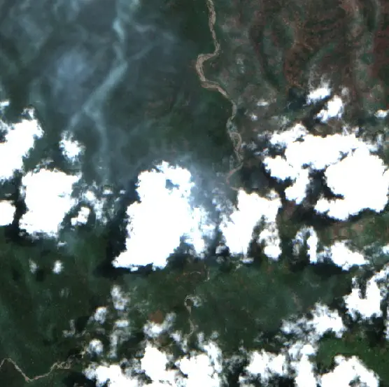 After — Seram Bagian Barat (Sentinel-2, 2026-09-23)