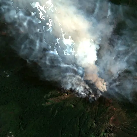 After — Wonosari (Sentinel-2, 2026-09-14)