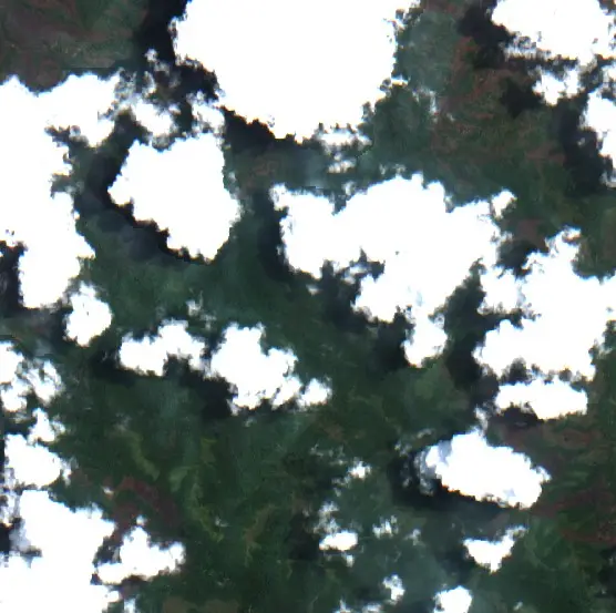 After — Buru (Sentinel-2, 2026-09-16)