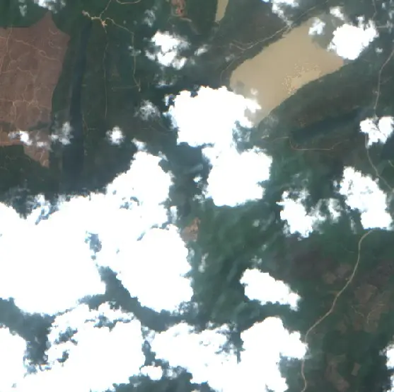 After — Kutai Kartanegara (Sentinel-2, 2026-10-15)
