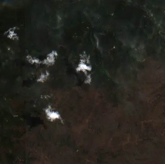 After — Puncak (Sentinel-2, 2026-09-09)