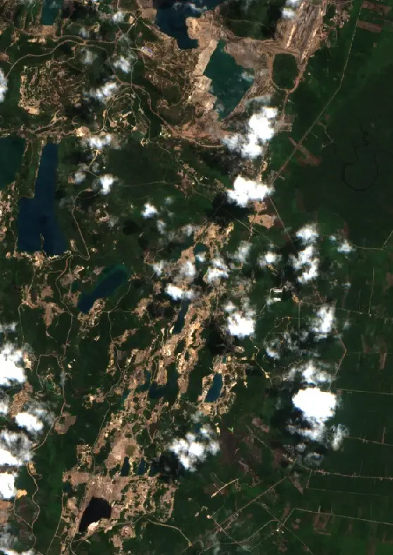 Before — Kutai Kartanegara (Sentinel-2, 2026-08-14)