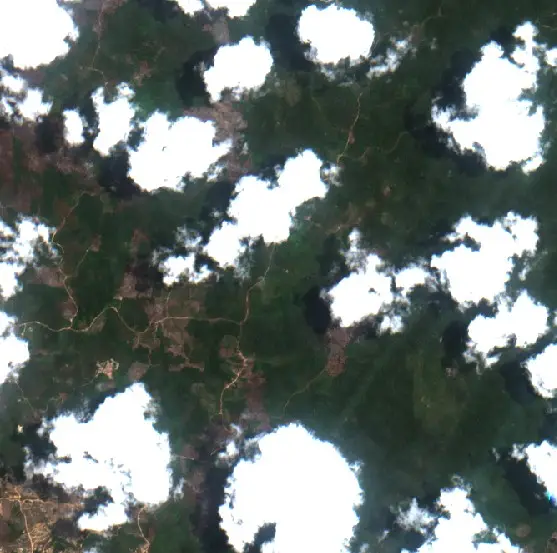 After — Kutai Kartanegara (Sentinel-2, 2026-09-18)
