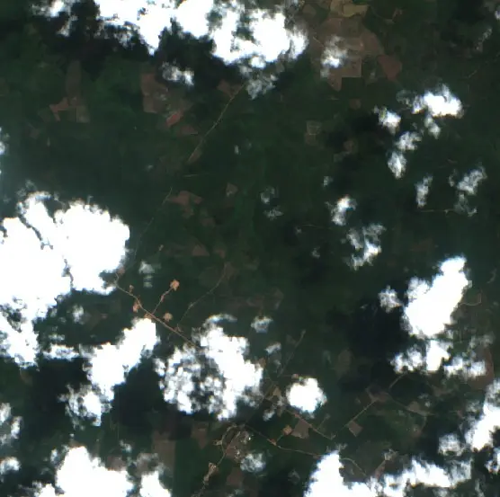 Before — Bulang Tengah Suku Ulu (Sentinel-2, 2026-08-22)